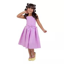 Vestido Festa Infantil Menina Criança Moda Evangélica Midi