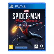 Marvels Spider-man Miles Morales Ps4 Br Midia Fisica