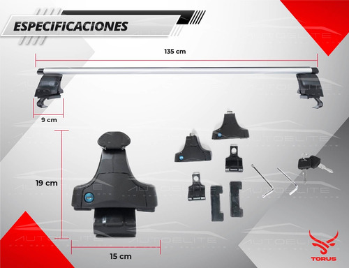 Barras Portaequipaje Para Accent Hyundai 2019 2020 2021 2022 Foto 3