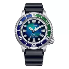 Reloj Citizen Bn0166-01l Promaster Dive Azul/verde