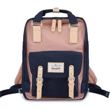 Mochilas Para Portátiles Himawari Rosa Y Azul Oscuo 16.5 L