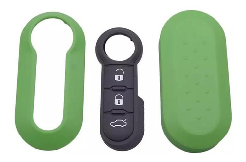 Carcasa De Llave Compatible Con Fiat 500 Foto 4