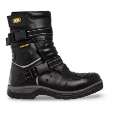 Botas Biker Hombre Motociclista Chopper Workland 2.0 Negro