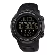 Relógio Masculino Sanda 6014 Digital A Prova D Água Shock Cor Da Correia Preto