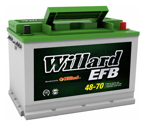 Foto de Bateria Willard Titanio 48-70 Efb Ford Countour