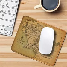 Mousepad Terra Media Geek Cor Marrom-claro