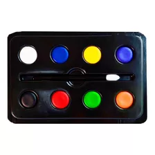 Maquillaje Artístico Pintucarita Paleta X8 Tonos 12grs