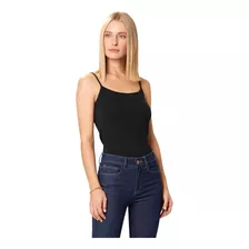 Blusa Regata Feminina Básica Malwee Alçinha Algodão 4488