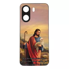 Funda Protector Case Para Xiaomi Redmi 13c Jesus Dios