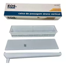 Kit 2 Caixas De Passagem Split 43x16x7 C/tampa Frontal Eos 