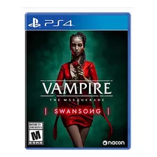 Jogo Vampire Masquerade The Swansong Ps4