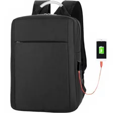 Mochila Urbana Antirrobo De 30l Con Cargador Usb- Onda Shop