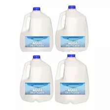 Agua Destilada Galón 4 Pack (analizada En Lab) 