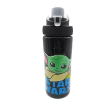 Botella Metal Con Mango 600ml Star Wars Mandalorian