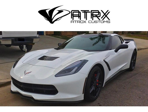 Estribos Faldn Lateral Slim Chevrolet Corvette C7 2014 2019 Foto 5