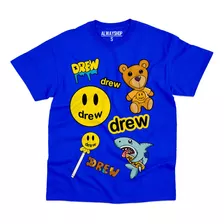 Playera Drew House Bear-oso Justin Bieber M4