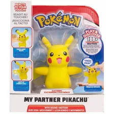 Boneco Pikachu Interativo - Meu Parceiro Pokémon Luz E Som