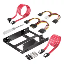 Soporte De Montaje Ssd Inateck 2.5 A 3.5 Con Cable Sata