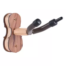 Percha De Violín De Madera Dura Con Soporte Para Arco Para E