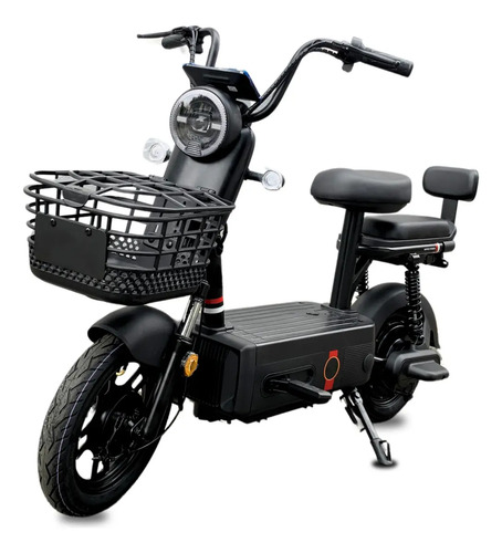 Bicicleta Elétrica Nado C2 1000W Bateria Removível 48V 60km PretoBicicleta Elétrica Nado C2 1000W Bateria Removível 48V 60km Preto