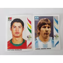 Lionel Messi Y Cristiano Ronaldo Panini 2006 Alemania Inicio