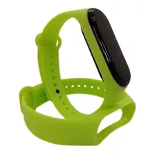 Smartwatch Band Sumergible Intelig Malla Blanca De Silicona