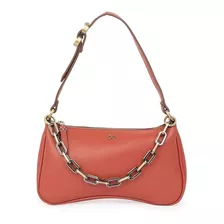 Bolsa Baguette Mujer Cloe Material Reciclado Con Cadena