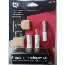 Kit De Adaptadores Para Audífonos Y Extensión 3.5mm Avion