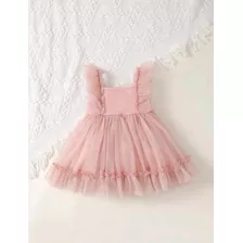 Vestido De Nena 12 Meses Fiesta Rosa