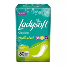 Ladysoft Protector Diario Clásico Multiadapt Sin Alas 60u