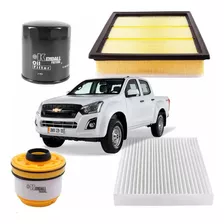 Kit 4 Filtros Chevrolet Dmax 2.5 4jk1 Diesel 2016 A 2020