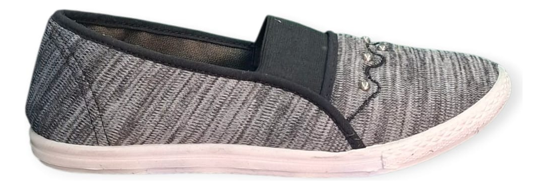 Zapatillas Panchas Fokker 269 Mujer Cómodas Livianas Gris 38 Ar