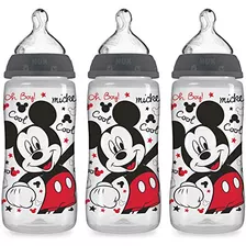 Biberón Bebé De Disney, Mickey Mouse, 10 Onzas (paque...