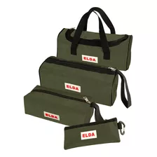 Elda Paquete De 4 Bolsas De Herramientas Para Hombres Con Fo