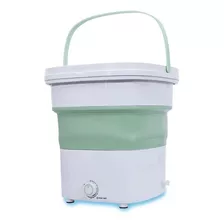 Máquina De Lavar Dobrável Portátil Kababy Cor Verde 110v