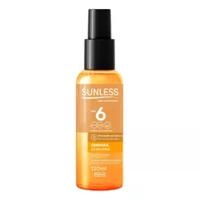 Sunless Óleo Bronzeador Cenoura Fps 6 120ml