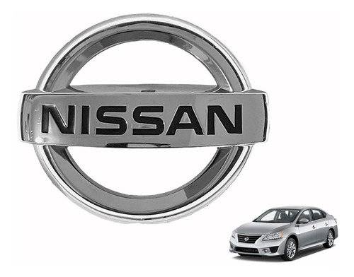 Sentra Emblema Logo Nisan Parrilla Modelos 2015 Al 2016 Foto 2