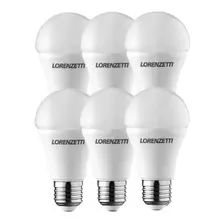 Kit 10 Lâmpadas 15w Lorenzetti Cor Da Luz Branca 110v/220v