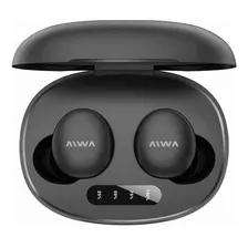 Auriculares In-ear Inalámbricos Bluetooth Aiwa 406n Color Negro