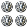 Juego De Tapones Centrales De Rin Con Emblema Vw Para Tiguan