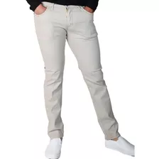 Pantalon Skinny De Gabardina Strech Studio 74 Para Hombre