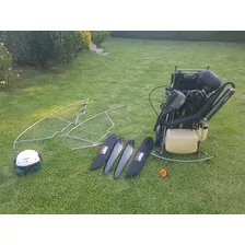 Paramotor Kraft Vittorazi Moster +más 2 Parapentes Y Casco