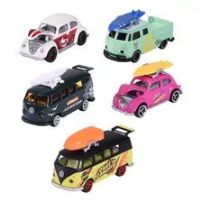Pack 5 Miniaturas - 1:64 - Volkswagen The Originals - Majore