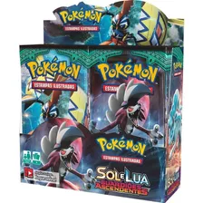 Booster Box Pokemon Sol E Lua Guardiões Ascendentes Copag 