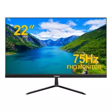 Monitor Gamer Crua Led 22 75hz Full Hd Hdmi Negro