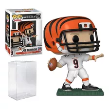 Joe Burrow Cincinnati Vinyl Figura #159 (incluido Con El Pro