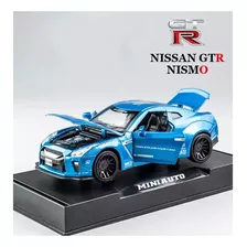 Nissan Gtr R35 Modelo De Aleación De Autos De Juguete 1:32