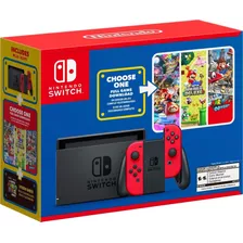 Nintendo Switch Mario Choose Bundle Juego Gratis. Tienda