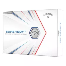 Pelotas Bolas De Golf Callaway 2021 Supersoft Blanco