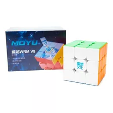 Cubo Rubik Moyu 3x3 Weilong Wrm V9 Magnetico Estandar